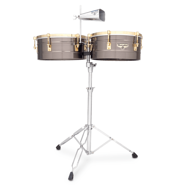 LP M257-BNG Matador 14/15 Brush Nickel Timbale Set