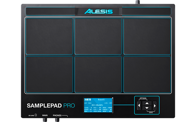 Alesis SamplePad Pro 8-Pad Percussion & Sample-Triggering Instrument ...