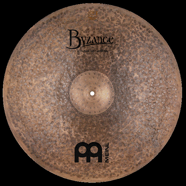 Cymbale Ride Meinl B22BADTR 22" Byzance Dark Big Apple Tradition avec démonstration vidéo