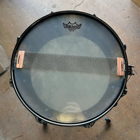 Doc Sweeney "Dark Rainbow" 5.75x14 Stave Rainbow Poplar Snare Drum in a Hand Rubbed Oil