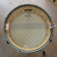 Doc Sweeney Impact Series Curly Maple 4.75x14" Snare Drum in Ocean Blue Hand Rubbed Oil