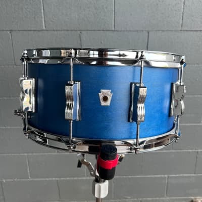 Ludwig Neusonic 6.5x14" Snare Drum in Satin Royal Blue from NAMM 2023