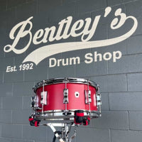 Ludwig Neusonic 6.5x14" Snare Drum in Satin Diablo Red from NAMM 2023