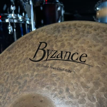 Meinl B21DDCR 21" Byzance Dark Matt Halpern Signature Double-Down Crash/Ride Cymbal