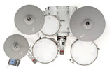 EFNOTE 7 Acoustic Design 7-Piece Electronic Drum Kit Set in Silver Sparkle