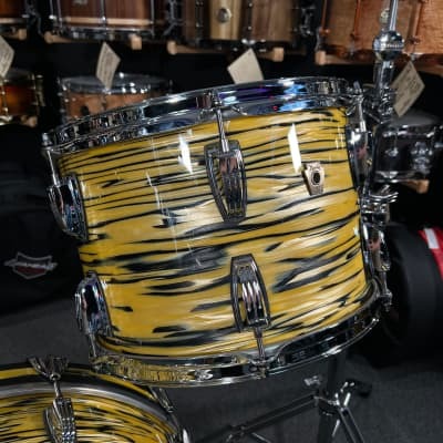 Batterie Ludwig Classic Maple FAB 13/16/22" en Lemon Oyster du NAMM 2023