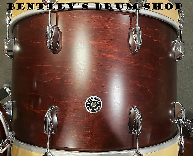 Gretsch Brooklyn Series 13/16/24" Drum Kit Set in Satin Walnut