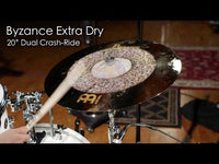 Cymbale double crash/ride Meinl B20DUCR 20" Byzance avec démonstrations vidéo