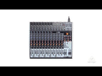 Behringer Xenyx X2222USB Premium 22-Input 2/2 Bus Mixer w/ Video Demo