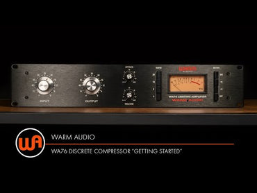 Warm Audio WA76 Discrete Compressor w/ Video Demo