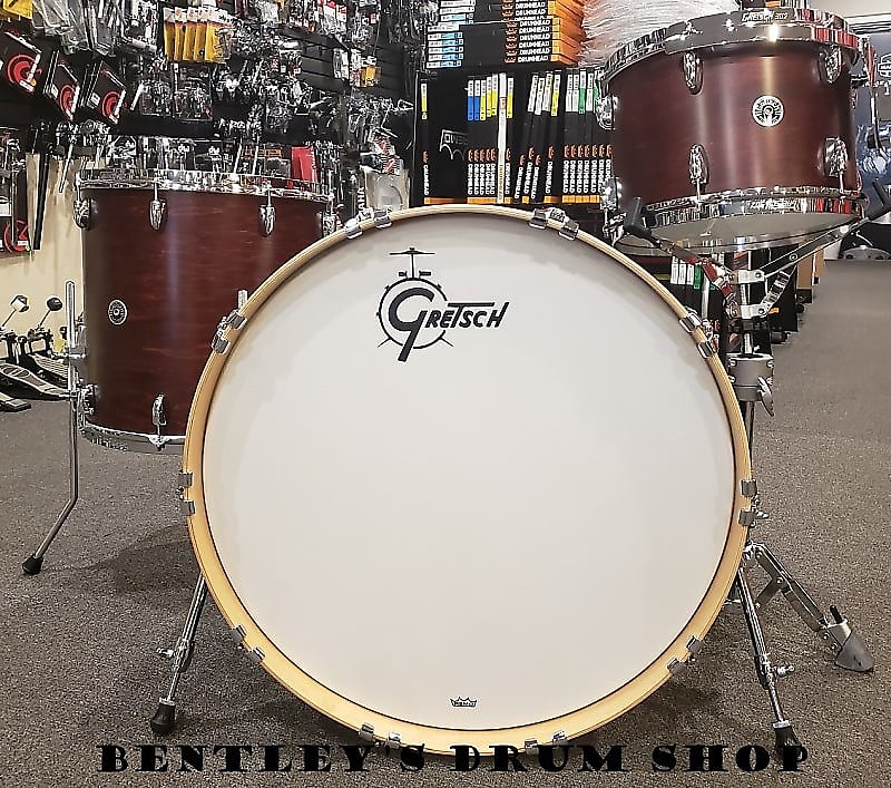 Gretsch Brooklyn Series 13/16/24" Drum Kit Set in Satin Walnut