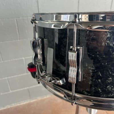 Ludwig Neusonic 6.5x14" Snare Drum in Ebony Pearl from NAMM 2023