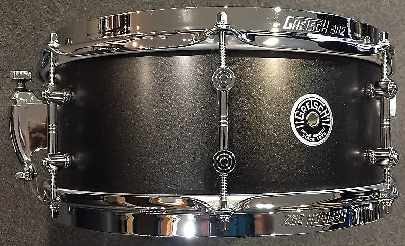 Gretsch Mike Johnston Brooklyn Standard 5.5x14 Snare Drum in Satin Bl Bentley s Drum Shop