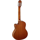 Ortega Guitars RCE131 Family Series Pro A/E Nylon String Guitar w/ Gig Bag & Video Link