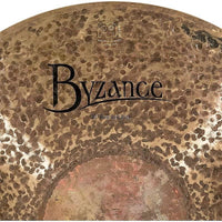 Cymbale Ride Meinl B20RBR 20" Byzance Dark Raw Bell avec démo vidéo