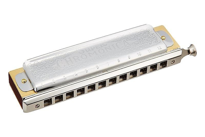 Hohner Super Chromonica Key of Bb Harmonica