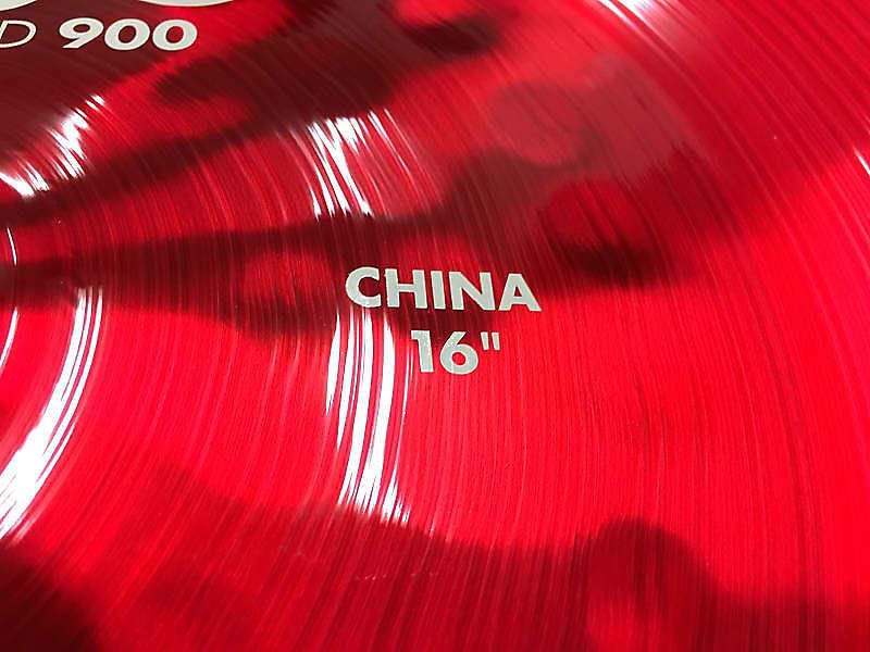 Cymbale Paiste 16" Color Sound 900 Series Red China *EN STOCK*