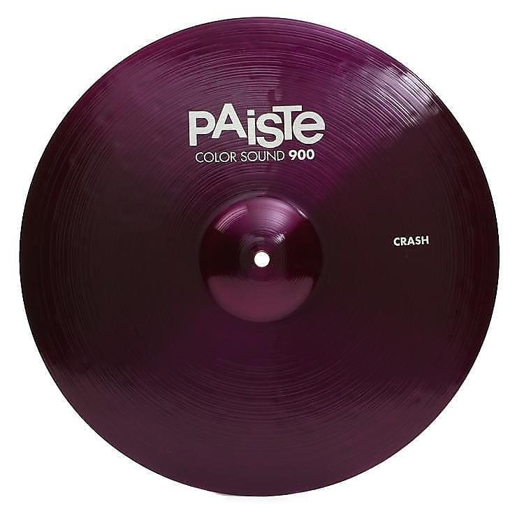 Cymbale crash Paiste Color Sound 900 Series 18" violette *EN STOCK*