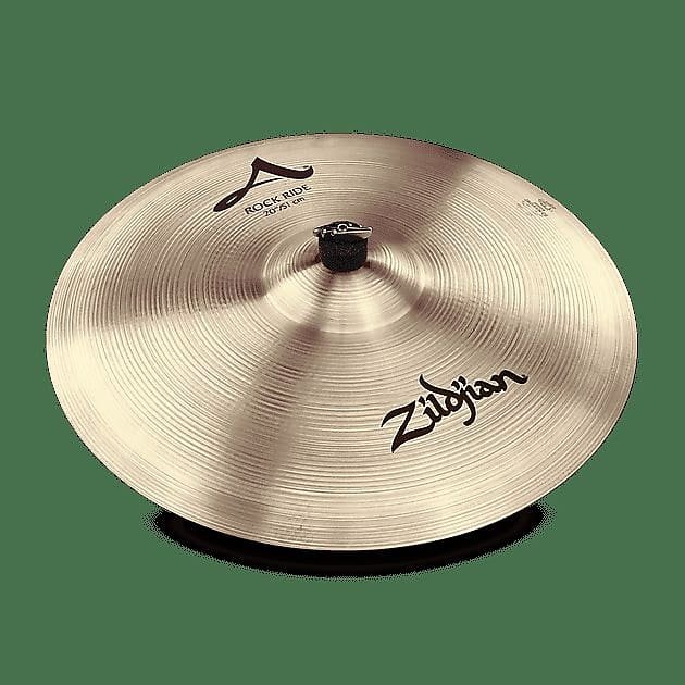 Zildjian A0080 20" Une cymbale Zildjian Rock Ride avec lien vidéo