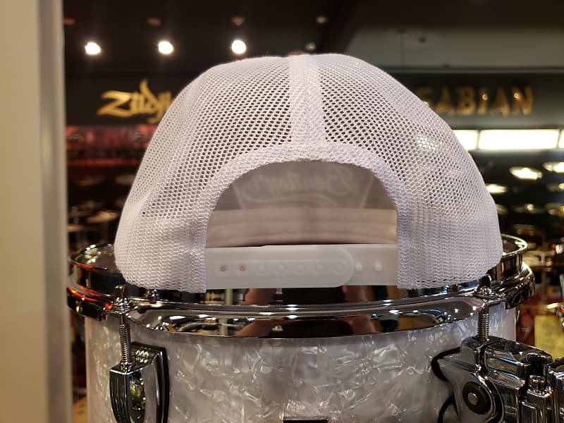 Casquette Trucker Snapback Drum Shop de Bentley en marron et blanc