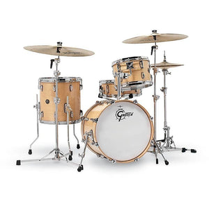 Gretsch RN2-J484-GN 12/14/18 Renown Drum Kit Set in Gloss Natural w/ Matching 14" Snare Drum