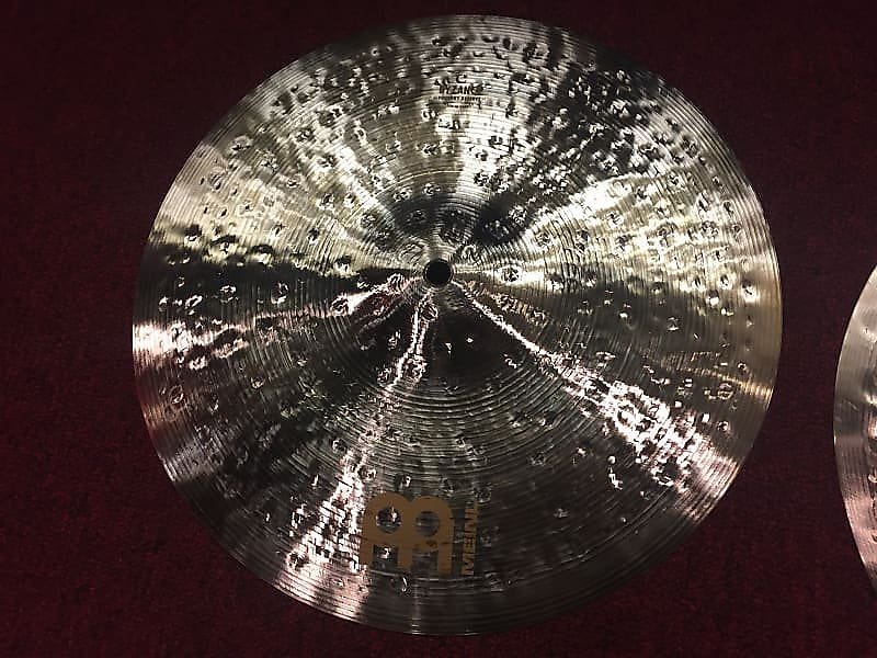 Paire de cymbales Hi-Hat Meinl B14FRH 14" Byzance Foundry Reserve avec démonstration vidéo 