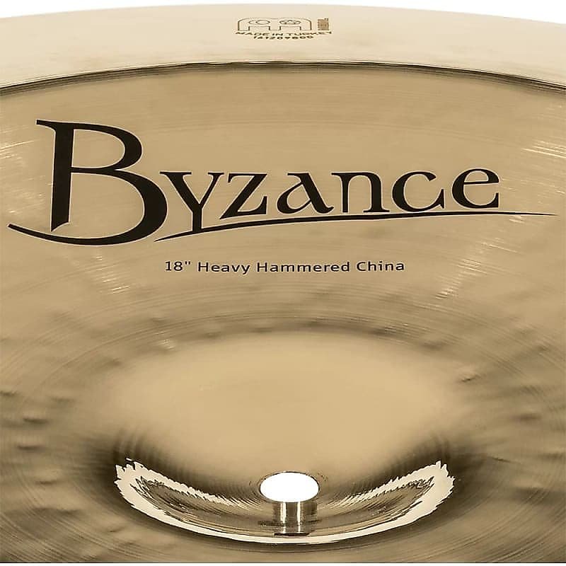 Meinl Byzance Brilliant  B18HHCH-B 18"Heavy Hammered China Cymbal