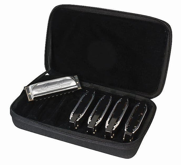 Hohner SPC Case of Special 20 Harmonicas in Keys of G, A, C, D, E