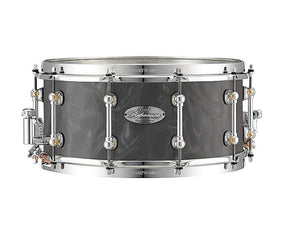 Pearl RF1465S/C724 Reference Series 6.5x14" 20-Ply Snare Drum in Shadow Grey Satin Moire (Made to Order)