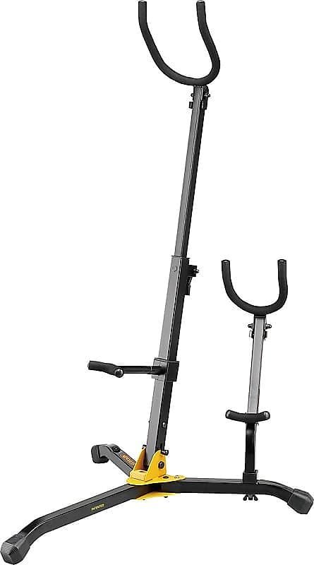 Hercules DS536B Baritone and Alto/Tenor Saxophone Stand