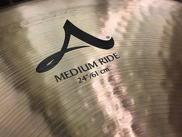 Zildjian A0037 24" A Zildjian Medium Ride Cymbal w/ Video Link