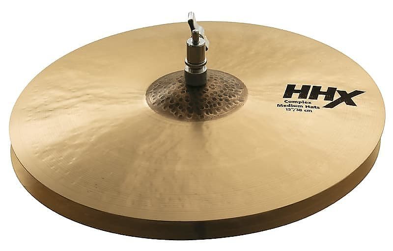 Cymbales Sabian 11502XCN 15" HHX Complex Medium Hi-Hat (paire)