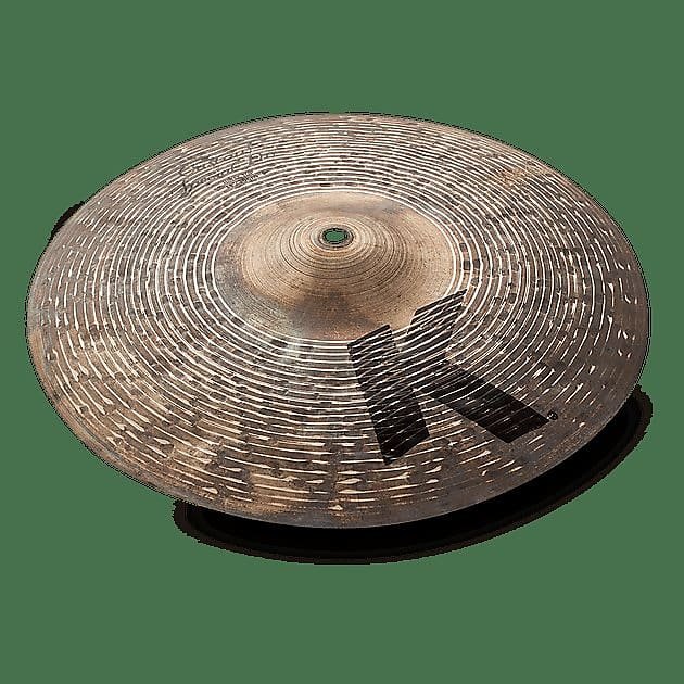 Cymbale Hi-Hat Zildjian K1414 15" K Custom Special Dry (dessus)