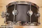 DW 6.5x14" Carbon Fiber Snare Drum with Chrome Hardware