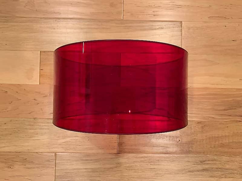 RCI 7x14 Red Acrylic Vistalite Snare Drum Shell – Bentley's Drum Shop