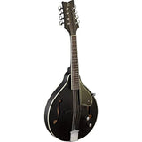 Ortega Guitars RMAE40SBK A-Style Mandolin in Satin Black w/ Gig Bag (Pre-Order)