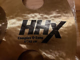 Sabian 11700XCN 17" HHX Complex O-Zone Crash Cymbal