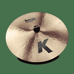 Zildjian K0915 18" K Zildjian Dark Medium Thin Crash Cymbal w/ Video Link