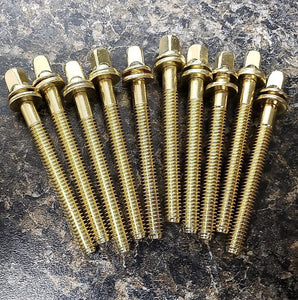 Brass 2.5" Tension Rods (Lot of 10)