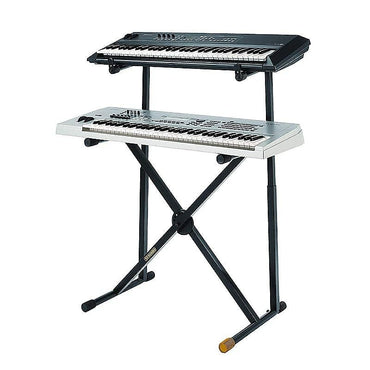 Hercules KS210B EZ-LOK Double Tier X Keyboard Stand