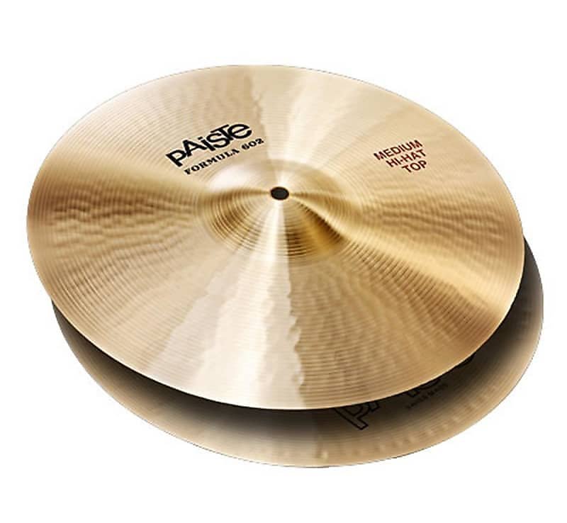 Paiste 15" Formula 602 Classic Medium Hi-Hat (Pair) Cymbals *IN STOCK*