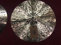 Paire de cymbales Hi-Hat Meinl B14FRH 14" Byzance Foundry Reserve avec démonstration vidéo 