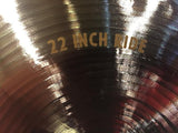Meinl 22" Byzance Foundry Reserve Ride Cymbal (2620g) B22FRR