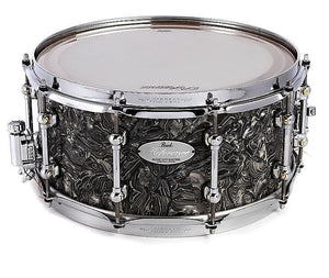 Pearl RF1465S/C417 Reference Series 6.5x14" 20-Ply Snare Drum in Pewter Abalone (Made to Order)