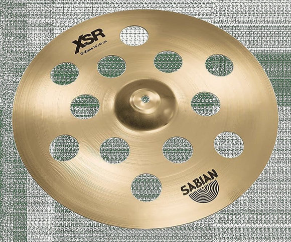 Sabian XSR1600B 16” XSR Brilliant O-Zone Crash Cymbal