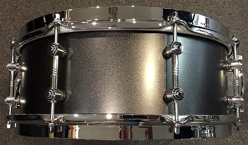 Gretsch Mike Johnston Brooklyn Standard 5.5x14" Snare Drum in Satin Black Metallic