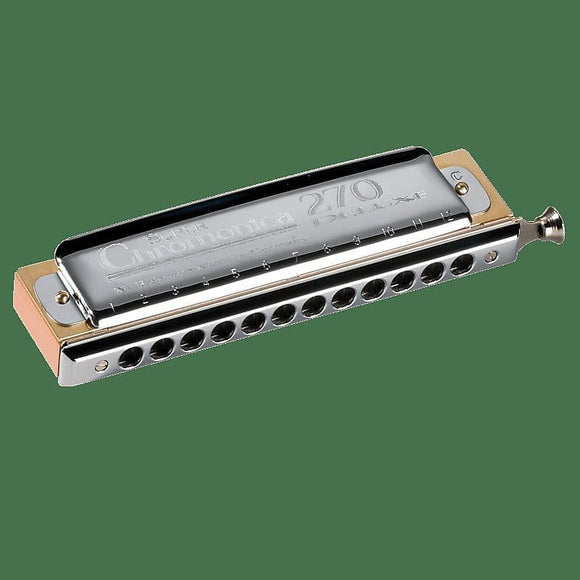 Hohner 7540-C Super Chromonica 270 Deluxe Harmonica in Key of C