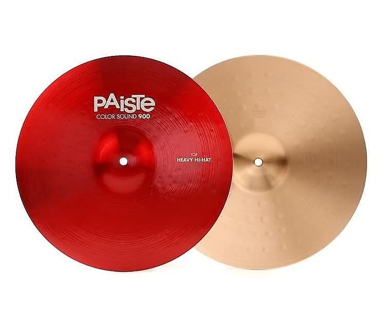 Cymbale Paiste 15" Color Sound 900 Red Heavy Hi-Hat (Top) *EN STOCK*