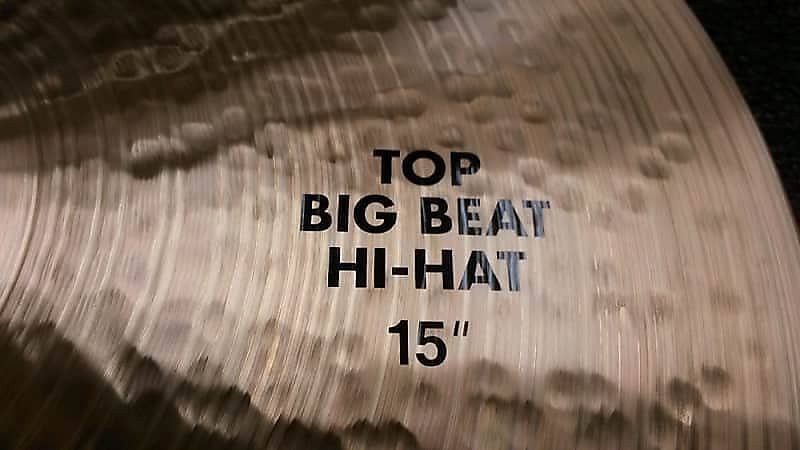 Cymbales Paiste 15" 2002 Big Beat Hi-Hat (paire) *EN STOCK*