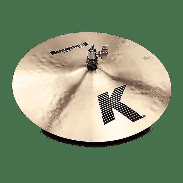 Cymbale Hi-Hat Zildjian Mastersound 14" K0911 (en bas)